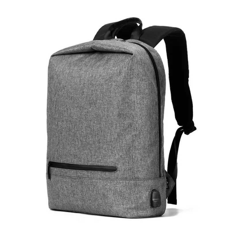 

High Quality Men Anti-theft Backpack Laptop School Bag Casual Daypack USB Charging Port