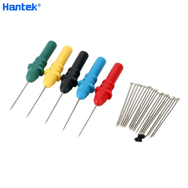 

Hantek HT307 Back Pinning Probes Needle Piercing Probes Set 5 Assorted Colors