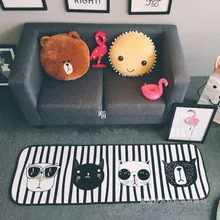 Длинный кухонный напольный коврик креативный коврик для кухни или ванной комнаты прикроватный коврик диван напольный коврик декоративный пол подстилка-кровать коврик для спальни