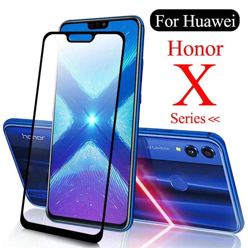 Защитное стекло для huawei honor 8x max 7x 6x закаленное verre hawei huavei honer hono 6 7 8 x tremp листовая
