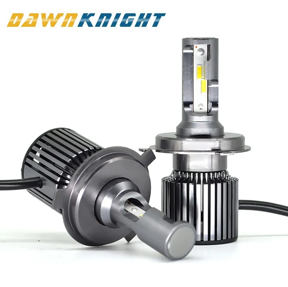 

2PCS F4 H4 Led bulb 9004/HB1 9007/HB5 9008/H13 H7 D2S(R/C) CSP CHIP Turbo Led Fog light 7000LM 6000K Mini Size