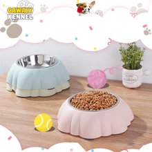 CAWAYI собачья Конура питатель питьевой миски для собак кошек миски для домашних животных миска для еды coedero perro miska dla psa gamelle chien chat voerbak hond