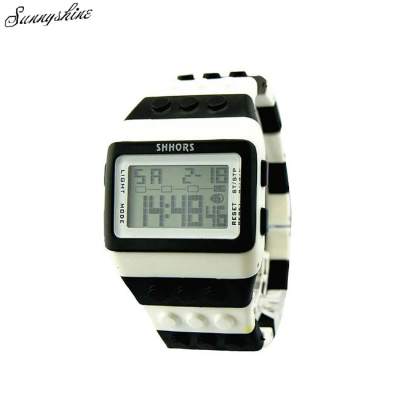 

Unisex Fashion Watches Colorful Digital Waterproof Clock Women men Wrist Watch WholesaleF3