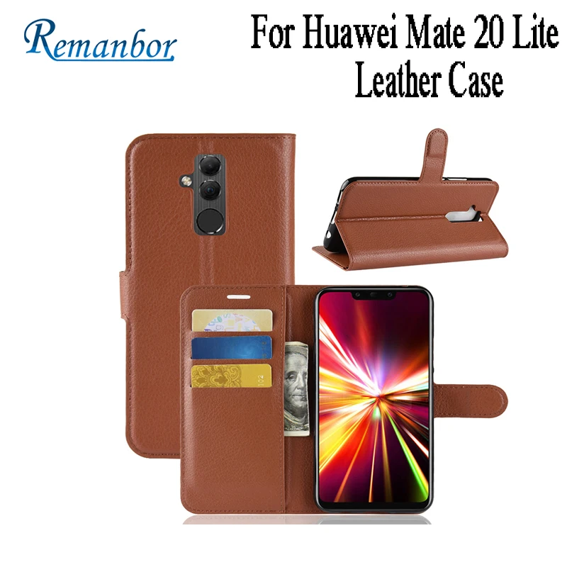 Чехол для huawei mate 20 Lite кожаный чехол телефона держатель кредитных карт кошелек