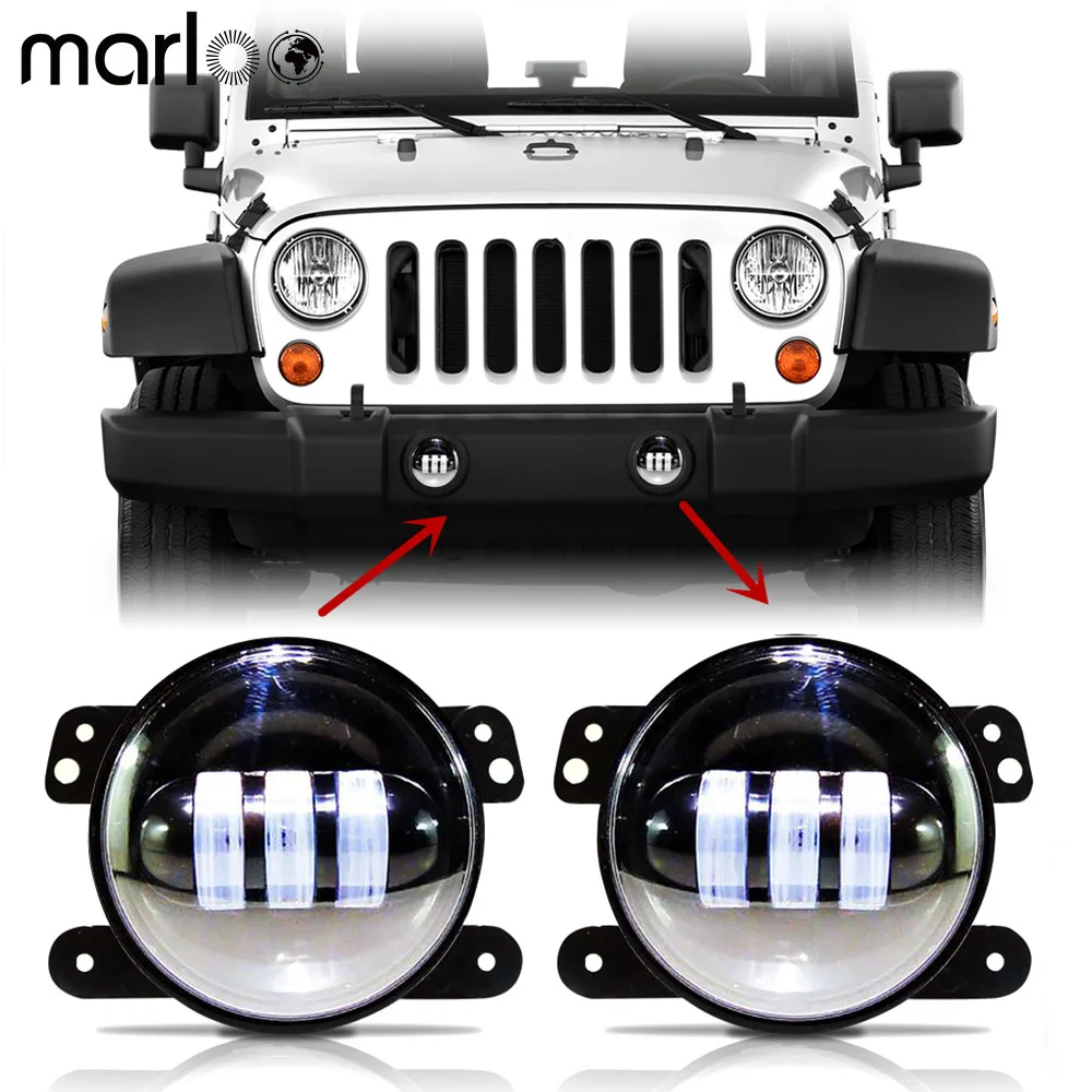 Marloo для Chrysler PT Cruiser светильник Dodge Charger & Journey Magnum Lamp Jeep Cherokee Wrangler светодиодные