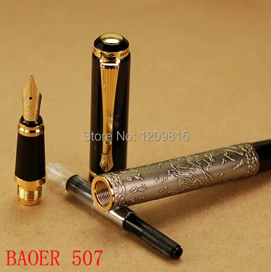Avanzata Baoer 507 penna roller rame rosso XubeihongGli otto cavalli penna modello goffratura Avanzata Baoer 507 penna roller rame rosso XubeihongGli otto cavalli penna modello goffratura