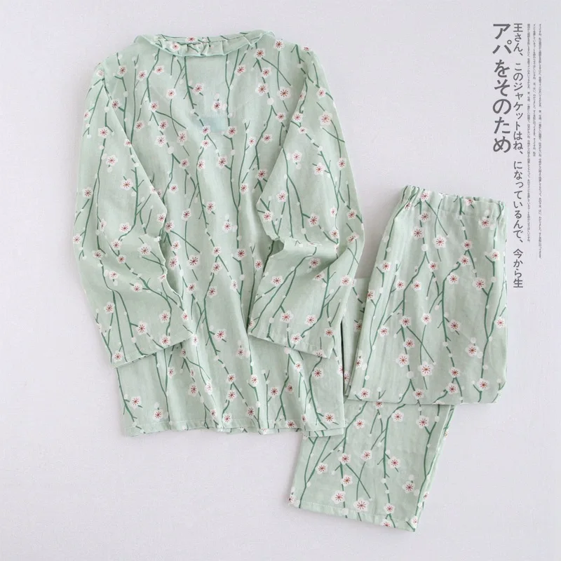 Fdfklak беременных пижамы на весну и осень из хлопка с принтом для кормящих одежда для беременных пижама ночная рубашка для кормящих Беременность одежда F92