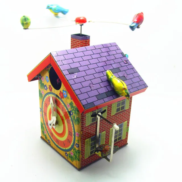 vintage clockwork toys