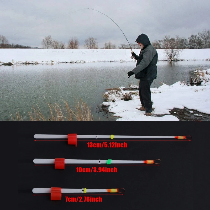 Поплавок пластиковый для подледной рыбалки для низкотемпературной палки зимний вертикальный инструмент