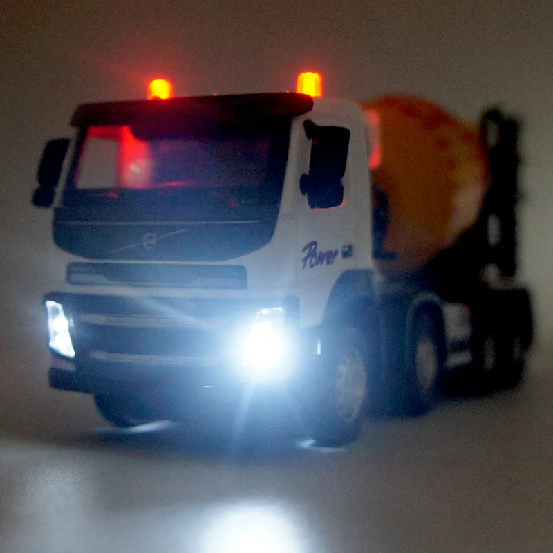  High simulation 1:32 alloy mixers engineering car truck original packaging gift boxfree shipping