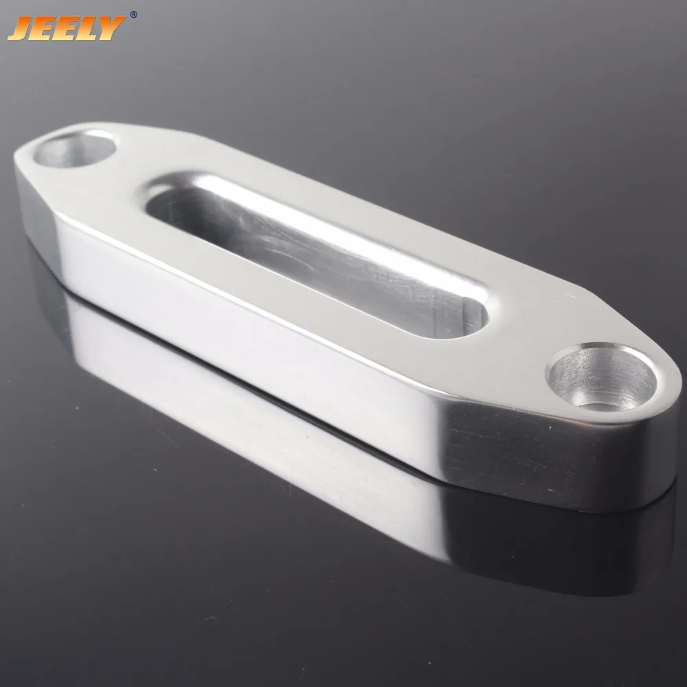 Jeely 4000LBS الاصطناعية حبل رفع SUV ATV UTV Alumimum Hawse Fairlead اللون الأصلي
