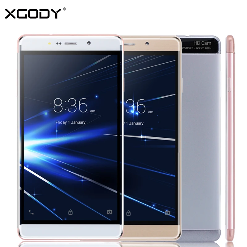 XGODY Y13 Smartphone 6 Inch Android 5 1 Quad Core 1GB RAM 16GB ROM 3G Dual