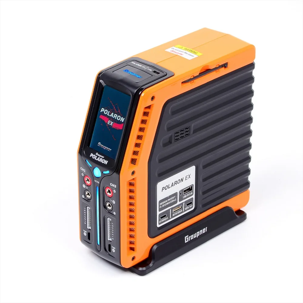 

Graupner Polaron EX 800W 7S 3" Color and Touch TFT (Orange) | RC Charger