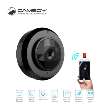 

Camsoy C6 Full HD 720P Mini Wireless Camera Outdoor Action Micro Digital WiFi Camera IP Night Vision Cam