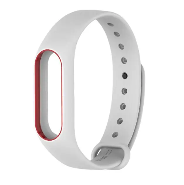 Силиконовый сменный ремешок для оригинального Xiaomi Mi Band 2 ремешки смарт браслета