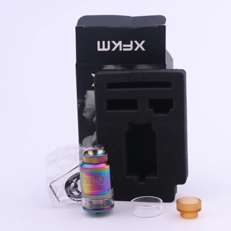 Новый оригинальный XFKM RDTA бак 3 мл электронная сигарета атомайзер с верхним