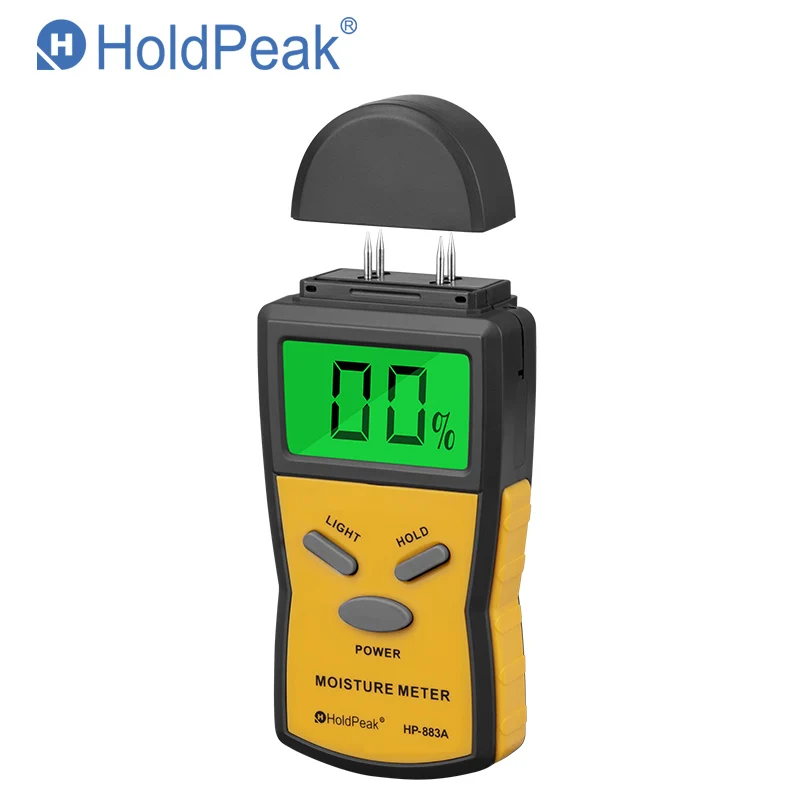 HoldPeak HP-883A Wood Moisture Meter Digital Humidity Tester Time Damp Detector Probe Measuring meter tools | Инструменты