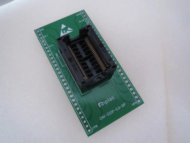 SSOP54 TSOP54 SDR SDRAM Burn-in Socket gold plating IC testing seat Test test bench |