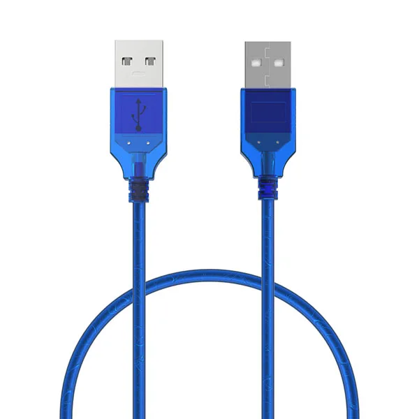 Высокоскоростной USB 2,0 кабель для передачи данных 0,3 м 0,5 м 1,5 м Папа-папа USB2.0 Тип A удлинитель для автомобиля MP3 камеры Жесткий диск Кабо - Цвет: 50cm