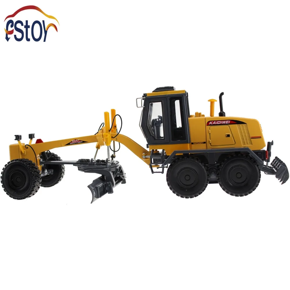 

Alloy Diecast Grader truck model 1:35 Miniature Engineering scale vehicle Collection gift toy