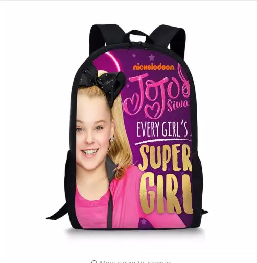 Jojo siwa школьные сумки для девочек рюкзаки школьные сумки ранец для девочек мальчиков детская ортопедическая сумка mochila школьная книга Сумка