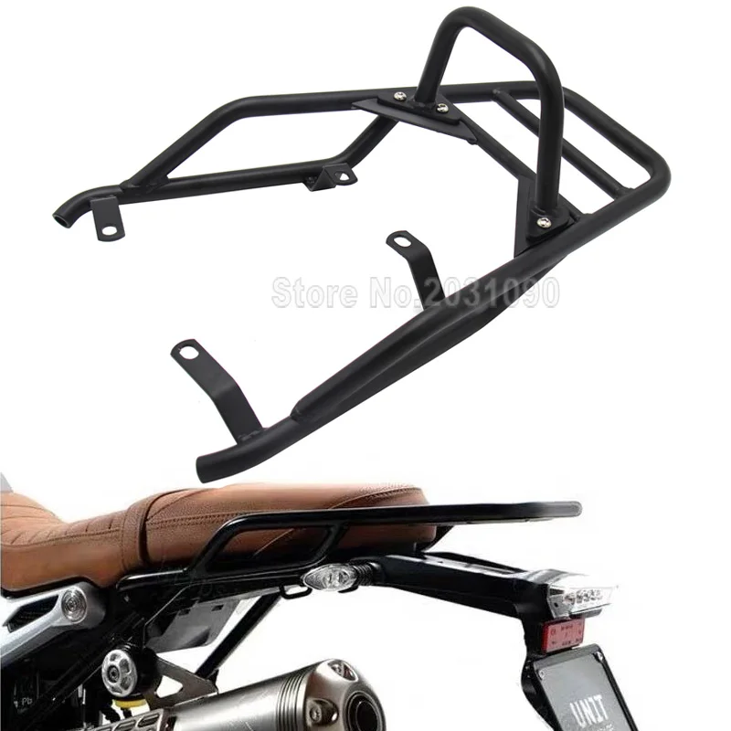 black Detachable Carrier Luggage Rack For BMW R NINE T NineT R9T