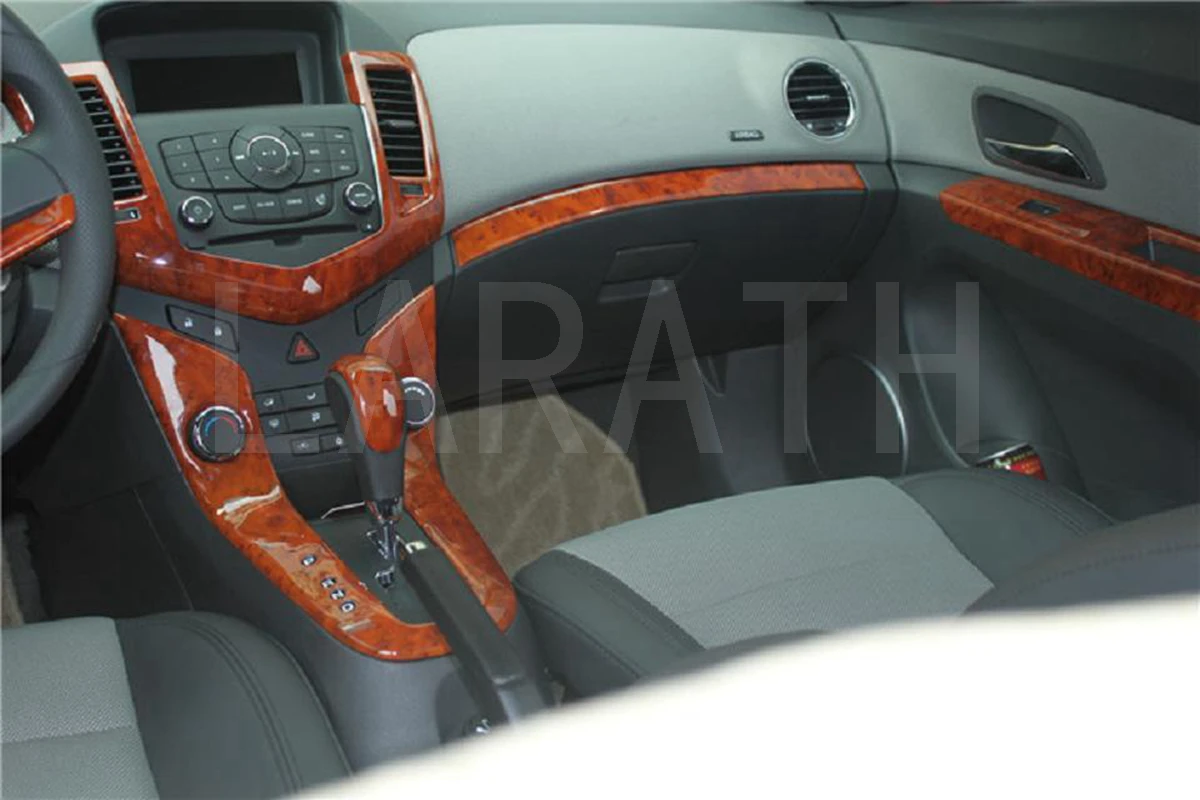 Для Chevrolet Cruze 2009 2010 2011 2012 ABS внутреннее рулевое колесо переключения передач переключатель окна AC вентиляционные принадлежности 11 шт