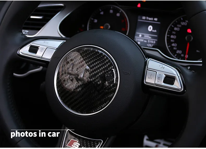 ABS руль и пуговицы украшены обложки/Рамки для Audi A4L/A6L/A3/Q5/Q3/ q7 z2ea964