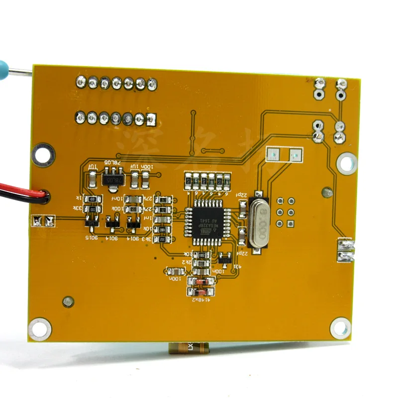 Mega328 M328 LCR-T4 12846 ЖК-дисплей цифровое измерительное устройство для проведения испытаний транзистора Подсветка емкости диодов и триодов, измеритель ЭПС MOS/PNP/NPN L/C/R