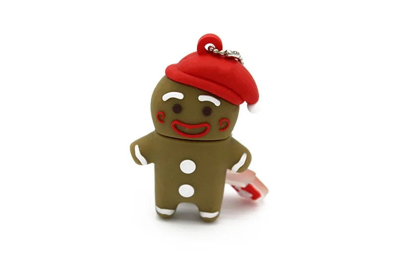 JASTER Gingerbread Man USB флеш-накопитель, игрушечный мальчик, ручка-накопитель, мультяшная флешка, 4 ГБ, 8 ГБ, 16 ГБ, 32 ГБ, карта памяти, U диск, USB 2,0