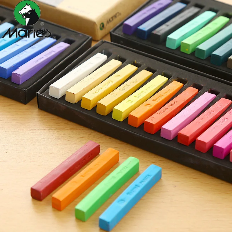 12/24/36/48 Colors Hand-painted Pastel Wax Crayon Water-color Pen Graffiti Oil Drawing School Art Supplies F-2012 |