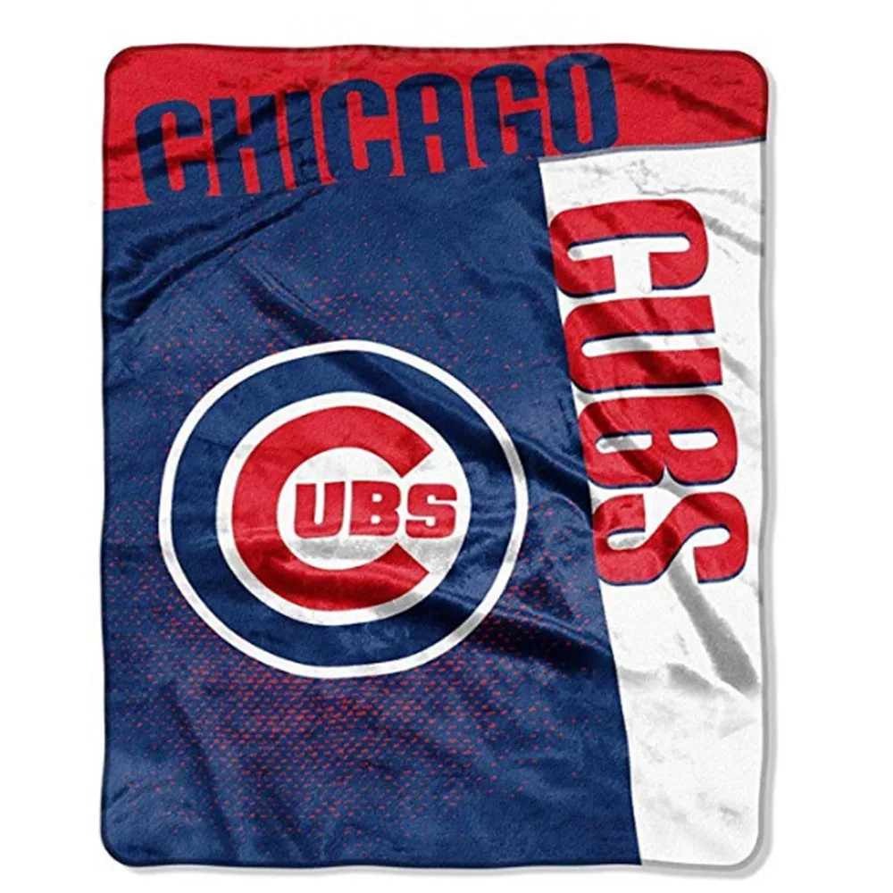 MLB Chicago Cubs "Strike" Raschel Throw Blanketin Blankets from Home