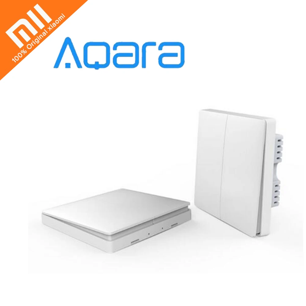 Оригинальный настенный выключатель Xiaomi Aqara версия ZigBee умное управление светом 1