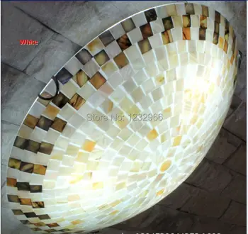 

Seashell LED Ceiling Light Lustres de Sala Mediterranean LED Lustres De Ceiling Light Sala Mosaic Ceiling lights Lustres LED