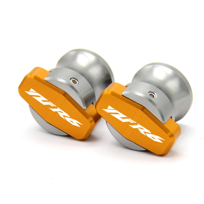 

M6 For YAMAHA YZF R6 CNC Motorcycle Swingarm Spools Slider arm Stand Screws 1999 2000 2001 2002 2003 2004 2005 2006 2007 - 2018