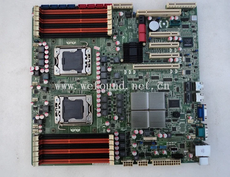 100% рабочая Серверная материнская плата для Z8NR-D12 X58 X5677 24 CPU полностью