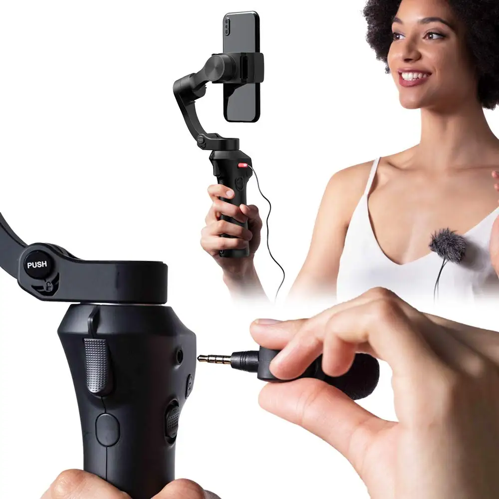 Skup Snoppa Atom składany kieszonkowy wielkości 3 osi smartfon kardana ręczna stabilizator dla gopro smartfonów, bezprzewodowe ładowanie