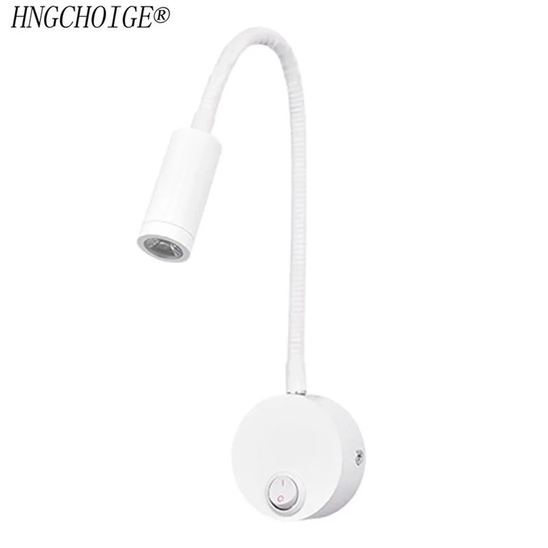 

Flexible Hose Wall Lamp Decoration Wall Light Modern Bedside Reading Lights