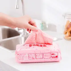 80 шт./пакет одноразовая Нетканая ткань многоцелевая съемная ткань для посуды чистая Защита окружающей среды кухонные товары средства