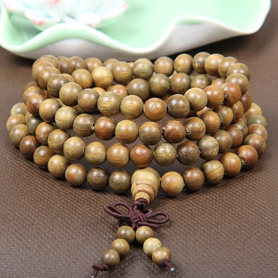 Higth Качество натурального сандалового дерева 12-15-18-20мм бусины деревянные браслеты для мужчин счастливые Женщины Шарм браслет сандаловое дерево подарок