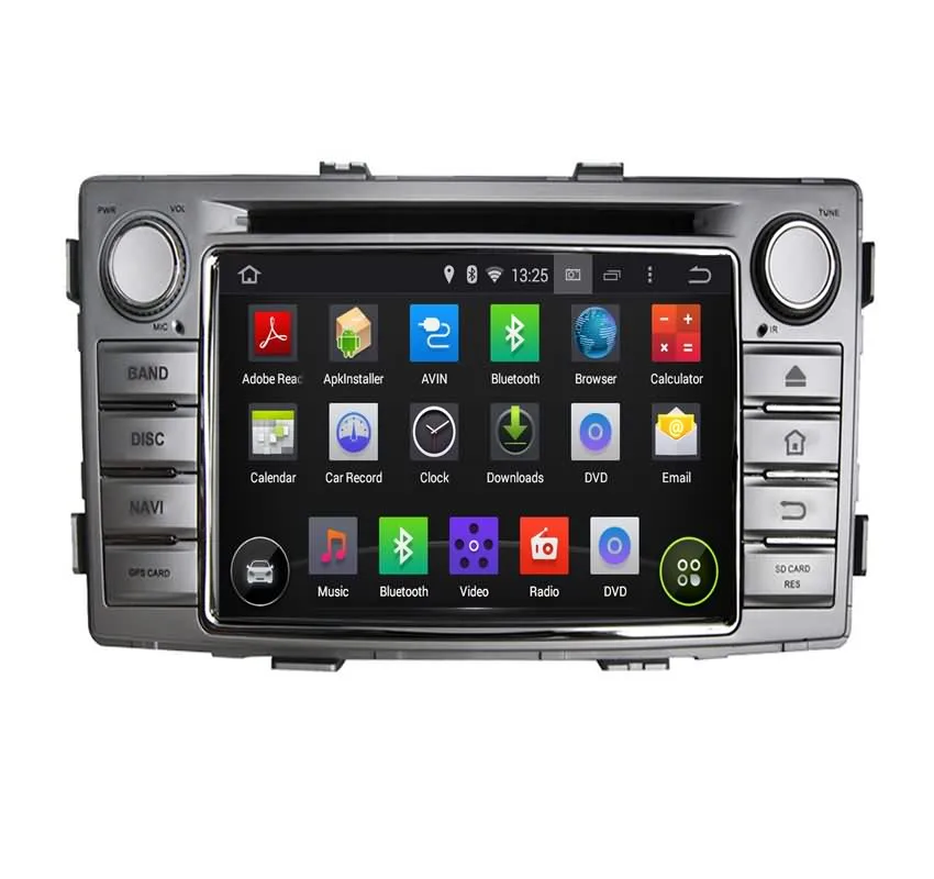 6.2 Inch Android 5.1 OS Car Stereo For Toyota Hilux(2012 2013),Quad
