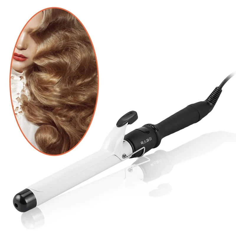 1 шт. Инструменты для укладки EU/US PLUG ЖК-дисплей 25/28 мм Pro щипцы для завивки волос цифровой бигуди для волос ролик волос Magic Керлинг палочка