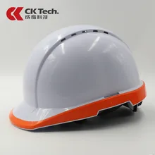 CK Tech. Защитный шлем рабочий колпачок флуоресцентный жесткий шлем строительные защитные шлемы дышащий рабочий инженерный спасательный шлем