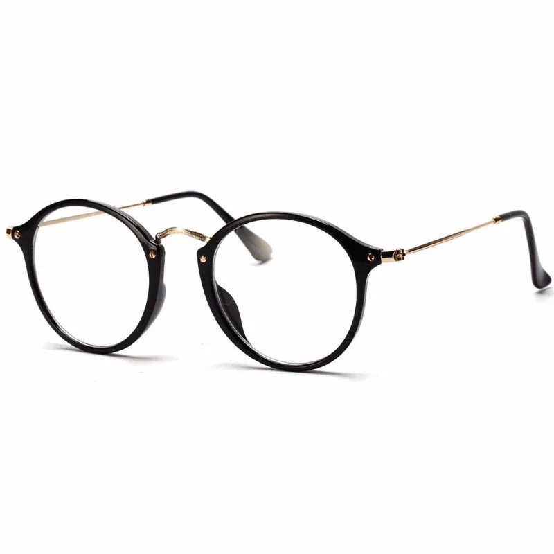 2017 для женщин мужчин Винтаж Круглый оправы для очков ретро оптический Nerd очки рамки очки, Óculos Feminino