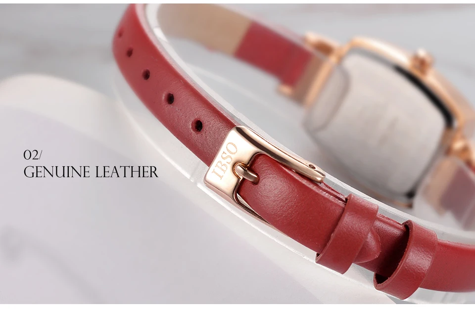 2018 Female Watch Purple Small Luxury Fashion Rectangular Watches for Women 09