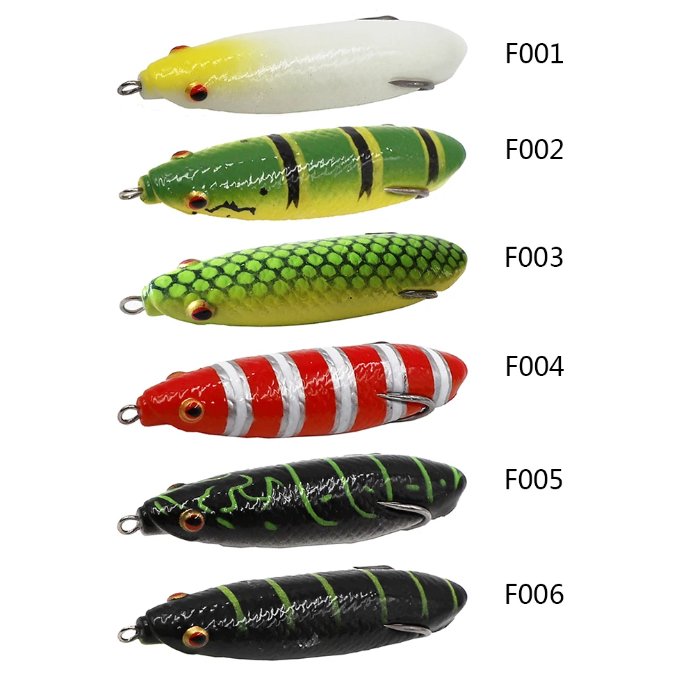 Noeby magnetic javelin pencil frog soft lure long cast for fishing pike  strong soft bait frog lures 2019 new topwater lures