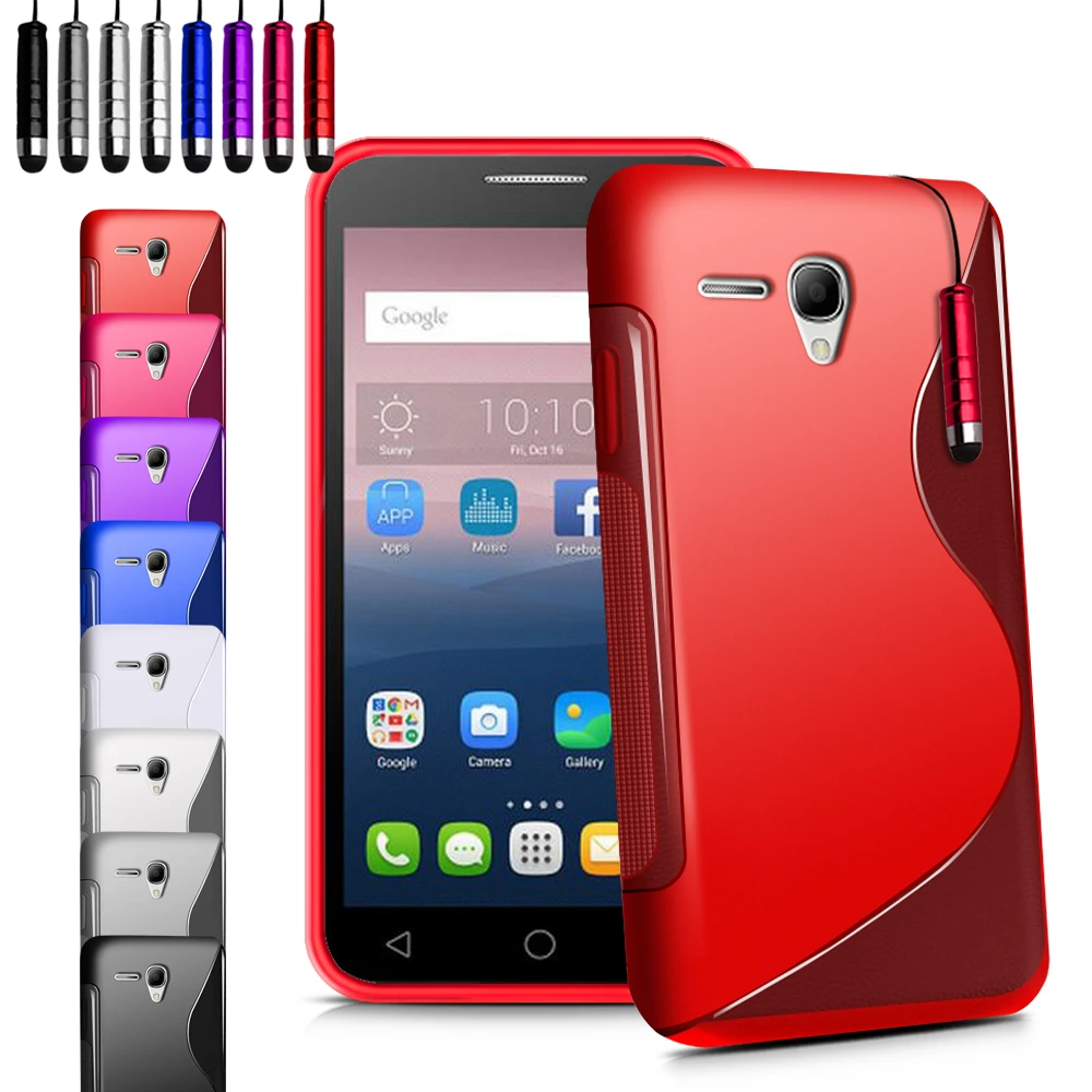 S line tpu alcatel one touch pop 3 5025d 5025 5.5 ''silicio case soft gel back case cubierta del teléfono para pop 3|case for alcatel|silicone casetpu case - AliExpress