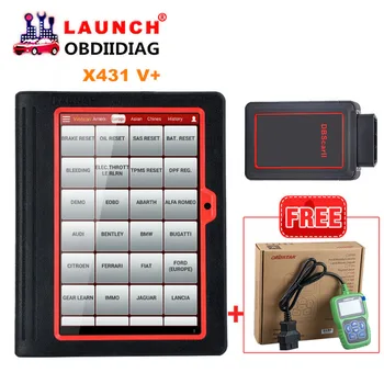 

Original Launch X431 V+ bluetooth / wifi Global Version System Scanner X-431 V + Get OBDSTAR F109 free as gift