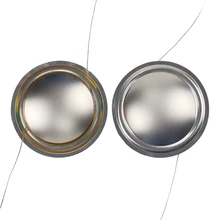 Твитер, звуковая катушка KEFQ50, 19,43 мм, титановая диафрагма, алюминиевая катушка, спикер, ремонт, сделай сам, 19,5 ядро, 8 Ом, 1 пара