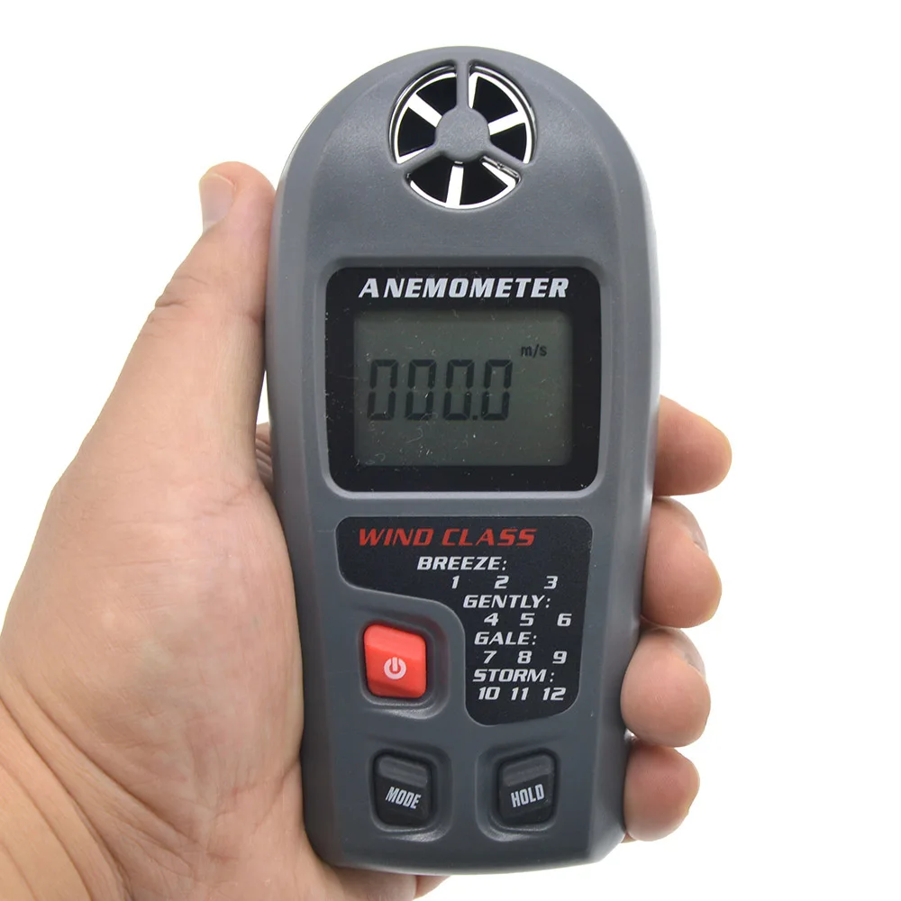

30m/s MT-20 Digital Anemometer Large LCD Display Wind Speed Meter Anemometer